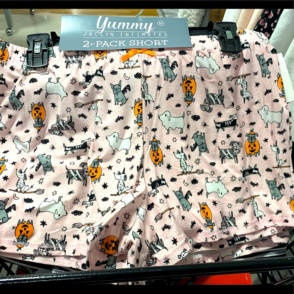 Halloween Themed 2 pcs Pajama Shorts